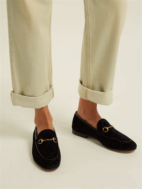 classic gucci loafers womens|gucci velvet loafers women.